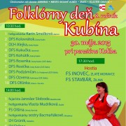 Folklórny deň Kubína 2015