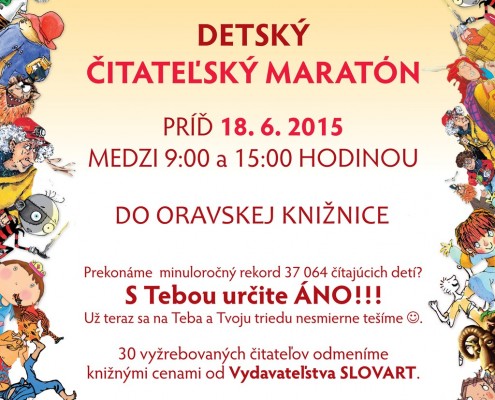 DETSKÝ ČITATEĽSKÝ MARATÓN