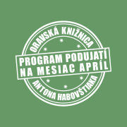 Program podujatí na mesiac apríl