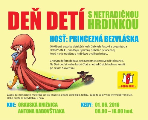Deň detí s netradičnou hrdinkou