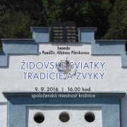 Židovské sviatky, tradície a zvyky
