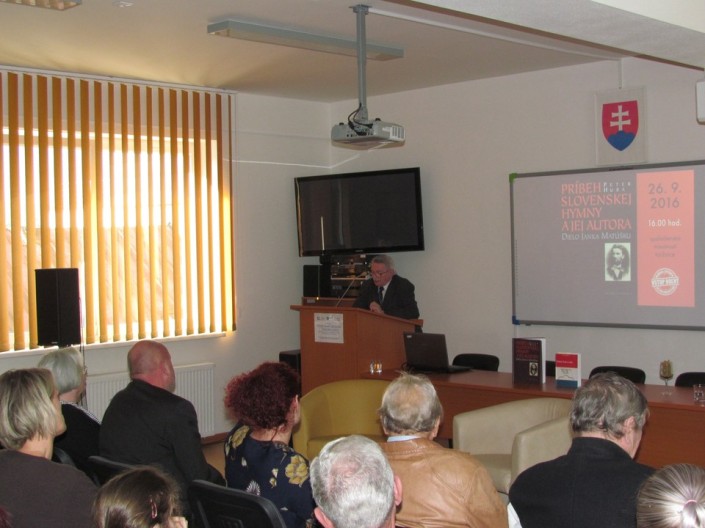Prezentácia knihy Príbeh slovenskej hymny a jej autora