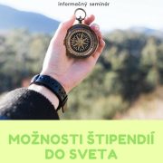 Možnosti štipendií do sveta