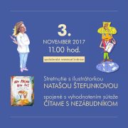 Stretnutie s ilustrátorkou Natašou Štefunkovou