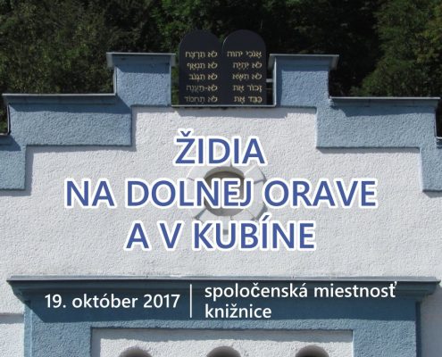 Židia na dolnej Orave a v Kubíne