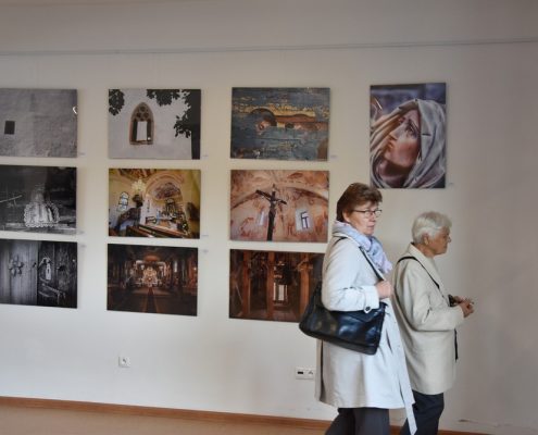 Vernisáž výstavy poľských a slovenských fotografov