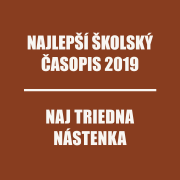 Súťaž o naj školský časopis a nástenku 2019