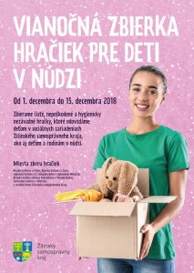 Vianočná zbierka hračiek pre deti v núdzi