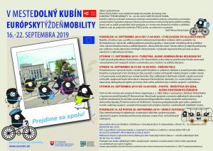 Európsky týždeň mobility 2019