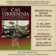 Prezentácia knihy Petra Hubu