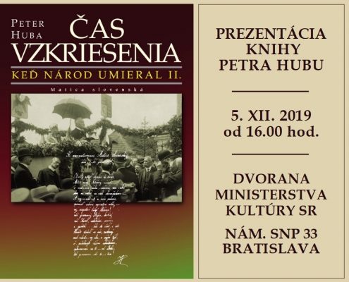 Prezentácia knihy Petra Hubu