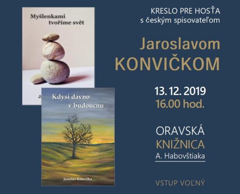 Kreslo pre hosťa s Jaroslavom KONVIČKOM