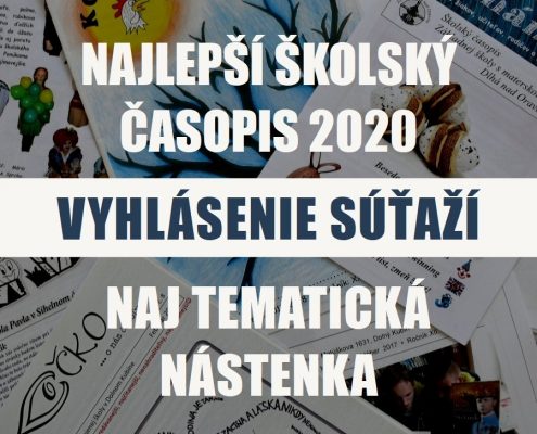 Súťaž o naj školský časopis a nástenku 2020