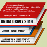 Vyhlásenie súťaže Kniha Oravy 2019