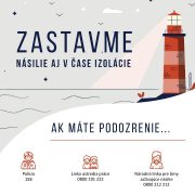 Zastavme násilie aj v čase izolácie