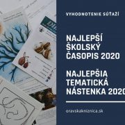 Vyhodnotenie súťaží o naj školský časopis a nástenku 2020