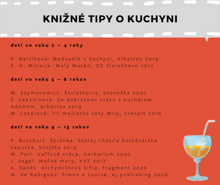 Prečítané leto 2020: Knižné tipy o kuchyni