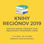 Výstava: Knihy regiónov 2019