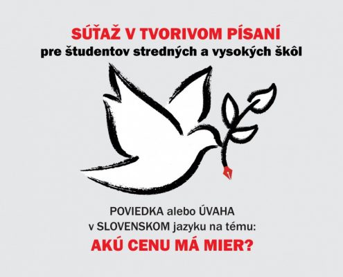 Súťaž: Akú cenu má mier?