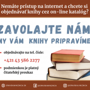 Objednávky kníh telefonicky