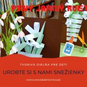 Tvorivá dielňa Prvý jarný kvet