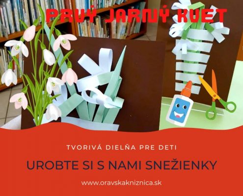 Tvorivá dielňa Prvý jarný kvet