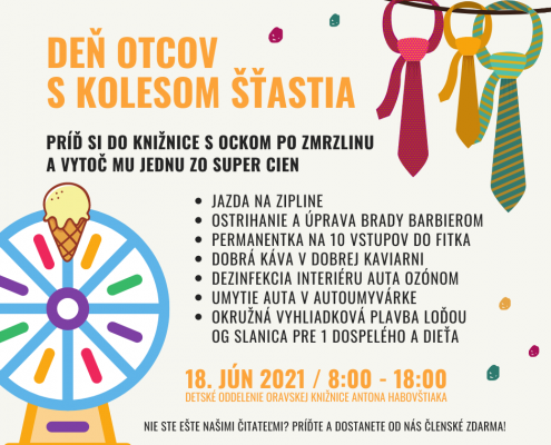 Deň otcov s kolesom šťastia