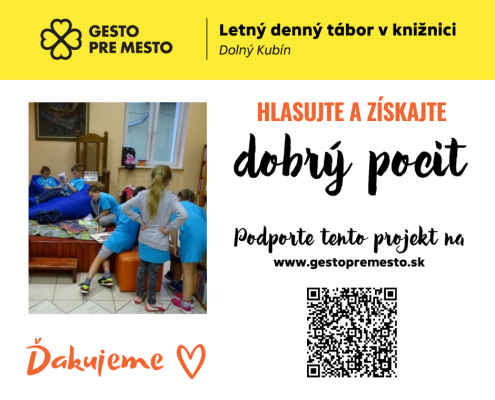 Hlasujte a získajte dobrý pocit