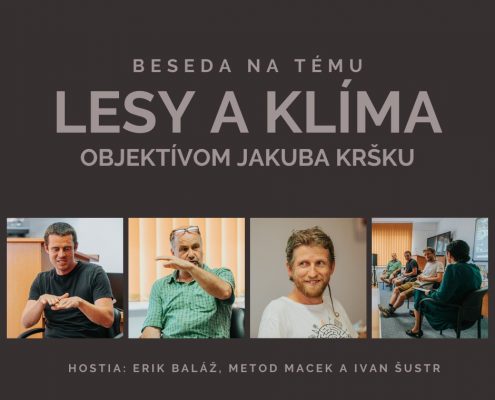 Lesy a klíma objektívom Jakuba Kršku