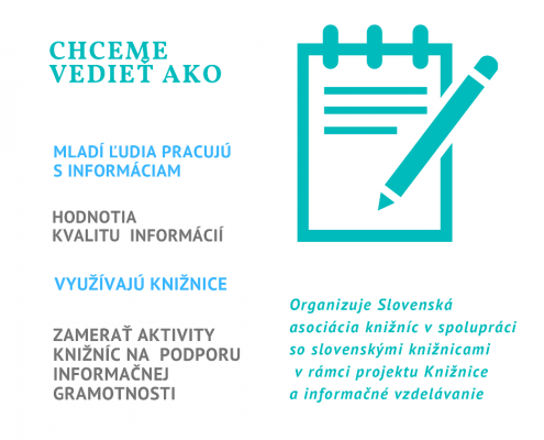 Prieskum informačnej gramotnosti mládeže