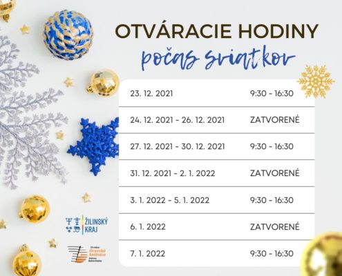 Výpožičná doba počas sviatkov