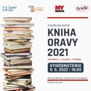 Vyhodnotenie súťaže Kniha Oravy 2021