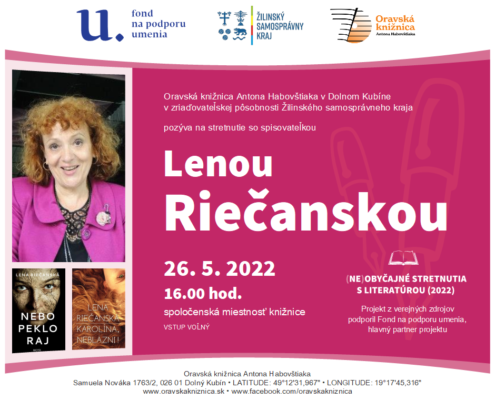 Stretnutie s Lenou Riečanskou