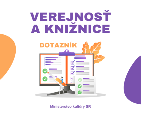 Dotazník: Verejnosť a knižnice
