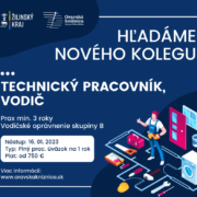 Hľadáme nového kolegu