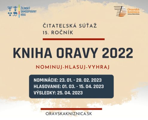 Kniha Oravy 2022