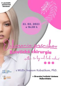 Prednáška: Ochorenia prsníkov - estetická chirurgia