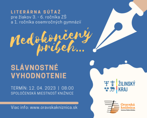 Vyhodnotenie súťaže Nedokončený príbeh