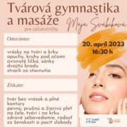 Tvárová gymnastika a masáže