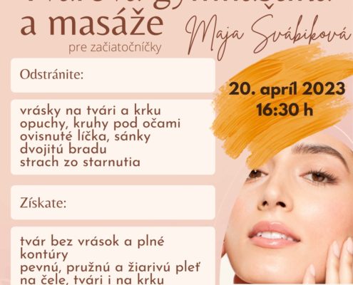 Tvárová gymnastika a masáže