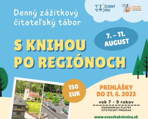 S knihou po regiónoch