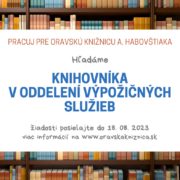 Oznámenie o vyhlásení výberového konania
