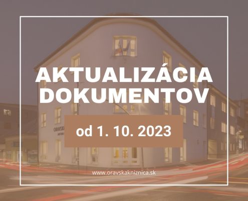 Aktualizácia dokumentov