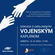 Diskusia s ukrajinským vojenským kaplánom