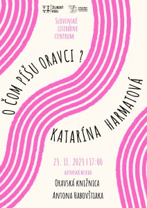 Beseda s Katarínou Harmatovou