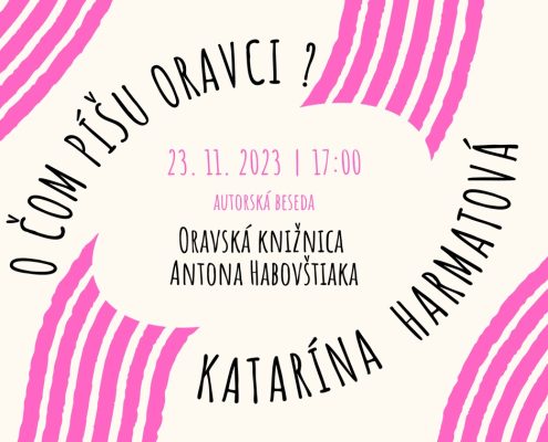 Beseda s Katarínou Harmatovou