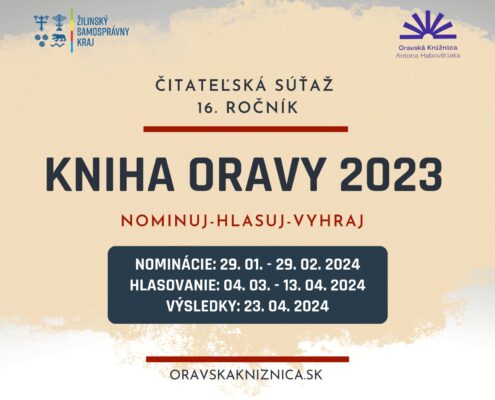 Kniha Oravy 2023