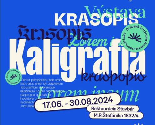 Výstava: Kaligrafia = krasopis